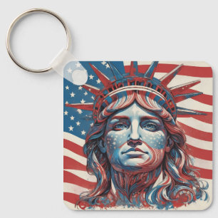 Llavero Estatua de la Libertad Nueva York Patriótico USA L