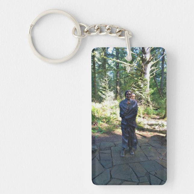 Llavero Estatua de Sacagawea, Fort Clatsop, Astoria, Oregó (Frente)