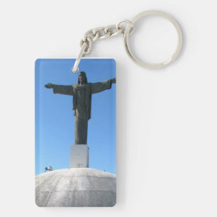 Llavero Estatua del Cristo Redentor, República Dominicana