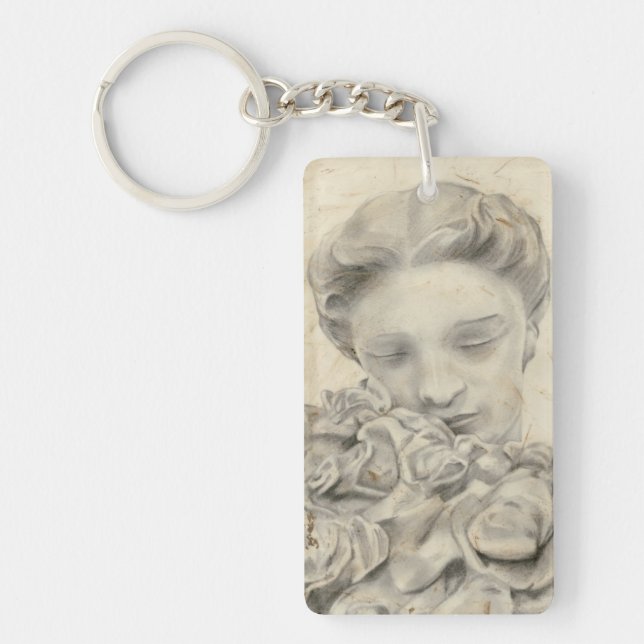 Llavero Estatua en el Jardín I (Frente)