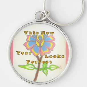 Llavero Este Año Nuevo se ve perfecto para imprimir texto 