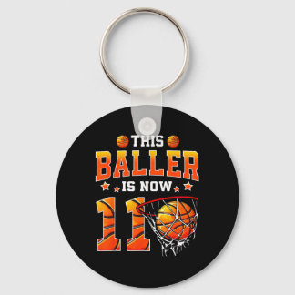 Llavero Este Baloncestista Cumple 11 Años Cumpleaños 11 Ni