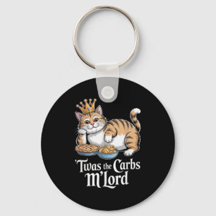 Llavero Este Era El Carbs Mlord Funny Cat Con Corona Para 