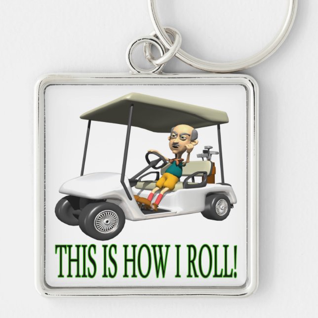 Llavero Éste es cómo ruedo (Frente)