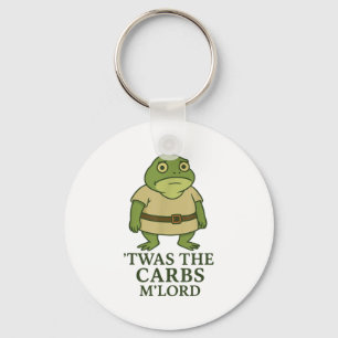 Llavero Este es el meme medieval de carbs Mlord Funny Frog