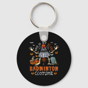 Llavero Este Es Mi Asustado Disfraz De Badminton Halloween