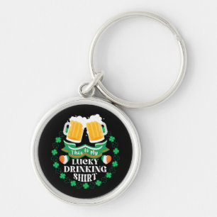 Llavero Este Es Mi Día De San Patricio Para Beber Cerveza