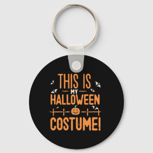 Llavero Este es mi disfraz de Halloween
