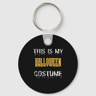 Llavero Este Es Mi Disfraz De Halloween - Graciosa Hallowe