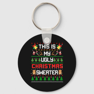 Llavero Este Es Mi Feo Navidad.