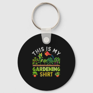 Llavero Este Es Mi Gracioso Regalo De Jardinería De Camisa