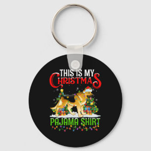 Llavero Este es mi Navidad Pajama Shirt German Shepherd