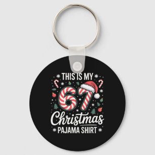 Llavero Este es mi pijama de Navidad 67 meme Gen Alpha chi