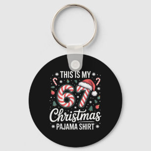 Llavero Este es mi pijama de Navidad 67 meme Gen Alpha chi