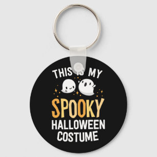 Llavero Este es un disfraz de Halloween espeluznante Kawai