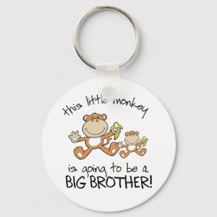 Llavero este hermano mayor del pequeño mono