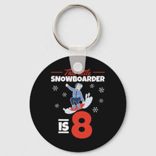 Llavero Este Pequeño Snowboarder Es Snowbo De 8 A 8 Años