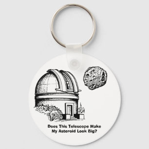 Llavero ¿Este Telescopio Hace Que Mi Asteroide Se Vea Gran