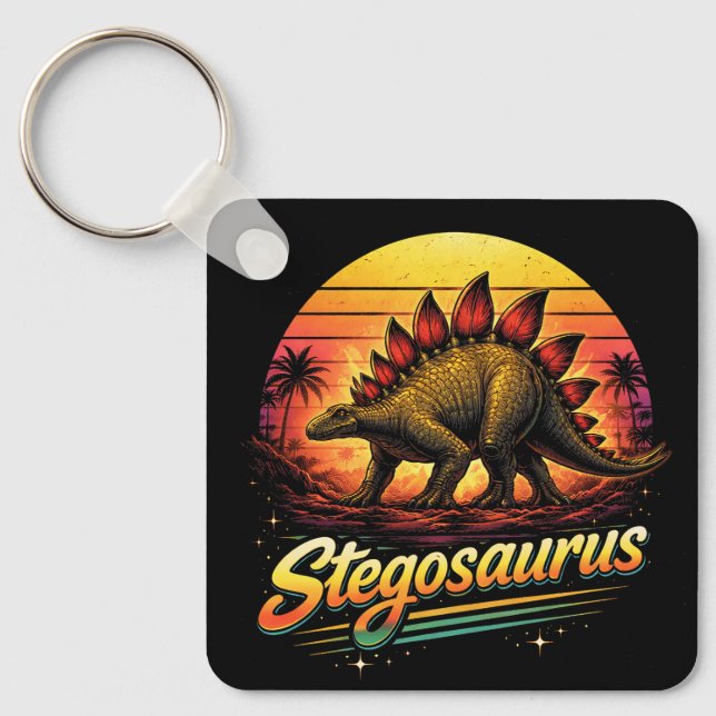 Llavero Estegosaurio (Anverso)
