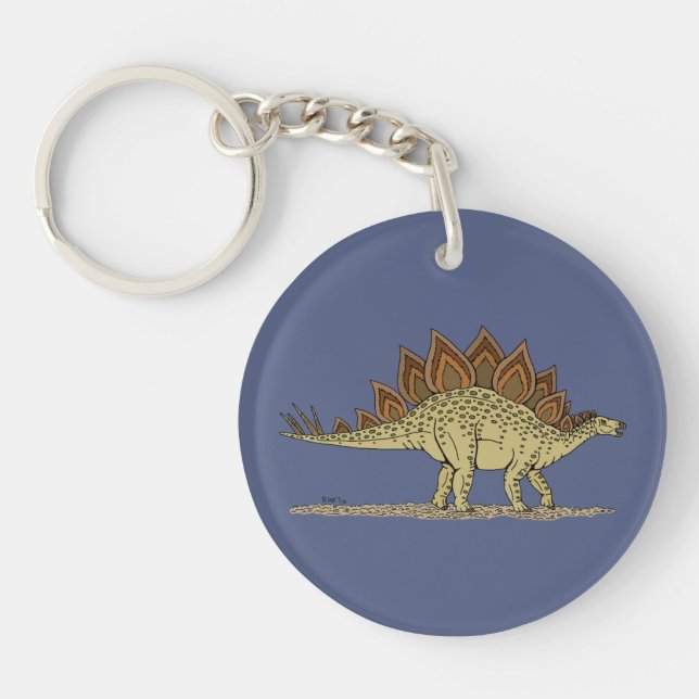 Llavero Estegosaurio Dinosaurio Jurásico (Frente)