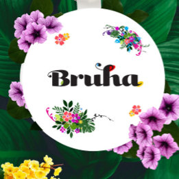 Llavero Estética Boho Filipina Bruha Redonda