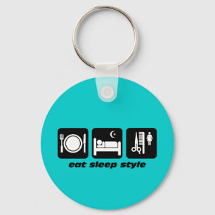 Llavero Estilista capilar divertida