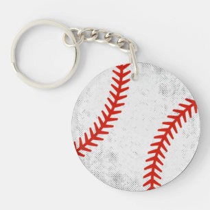 Llavero Estilo Atlético Retro de Béisbol Vintage Angustiad