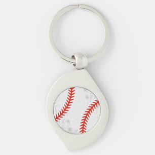 Llavero Estilo Atlético Retro de Béisbol Vintage Angustiad