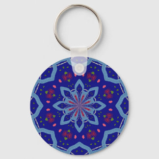 Llavero Estilo azul kaleido
