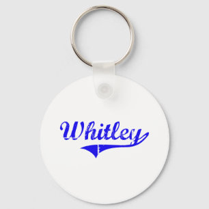 Llavero Estilo clásico del apellido Whitley