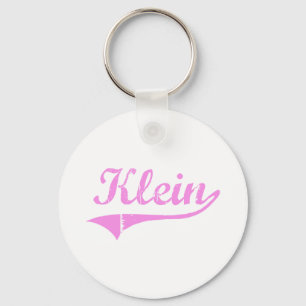 Llavero Estilo clásico del último nombre de Klein