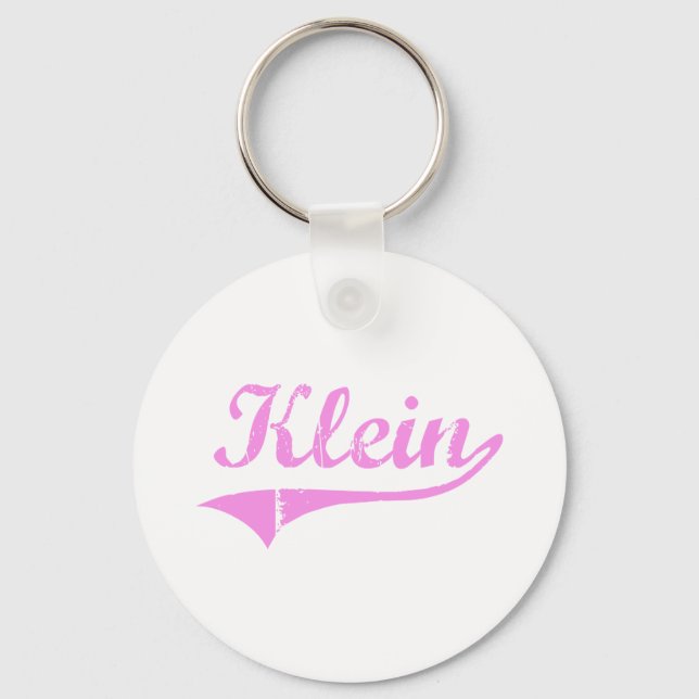 Llavero Estilo clásico del último nombre de Klein (Anverso)