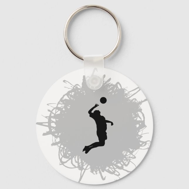 Llavero Estilo de esgrima de voleibol (masculino) (Anverso)