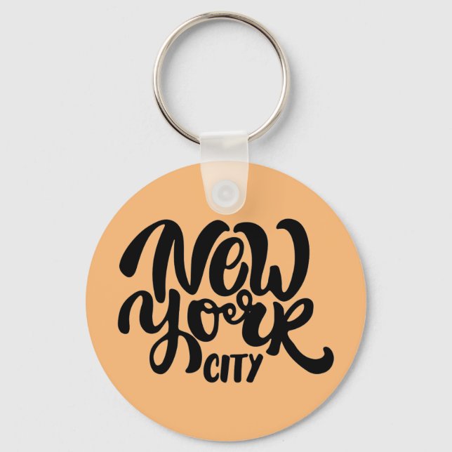 Llavero Estilo de la ciudad de Nueva York (Anverso)