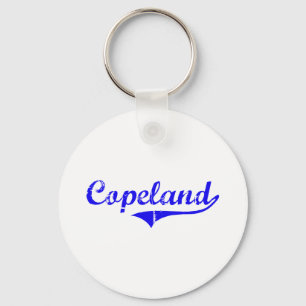 Llavero Estilo de la obra clásica del apellido de Copelan
