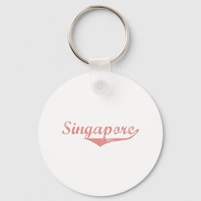 Llavero Estilo de la revolución de Singapur (Anverso)