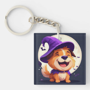 Llavero Estilo de perro adorable de Halloween