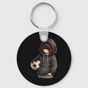 Llavero Estilo de sudadera con capucha Rock On Fútbol