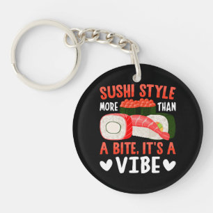 Llavero Estilo de sushi más que un bocado
