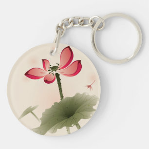 Llavero Estilo oriental Lotus