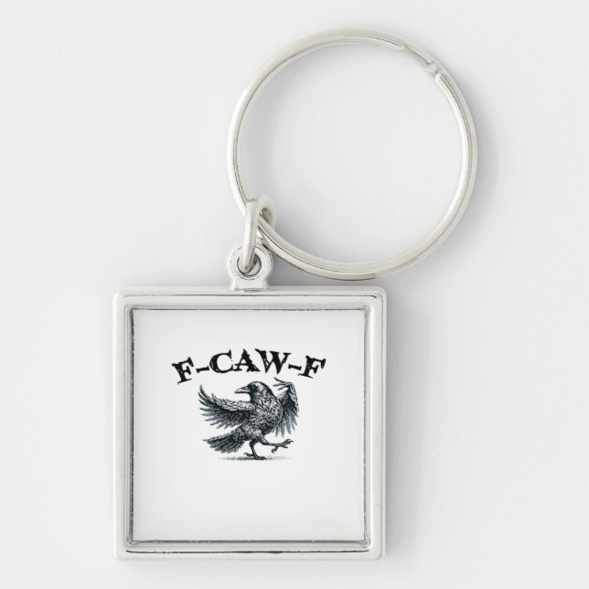 Llavero Estilo Retro F-Caw-F (Frente)