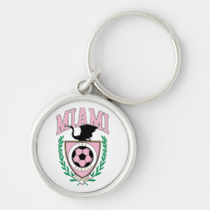 Llavero Estilo universitario de fútbol de Miami