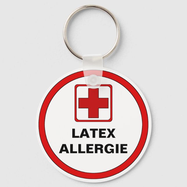 Llavero Estima - Latex alergia (Anverso)