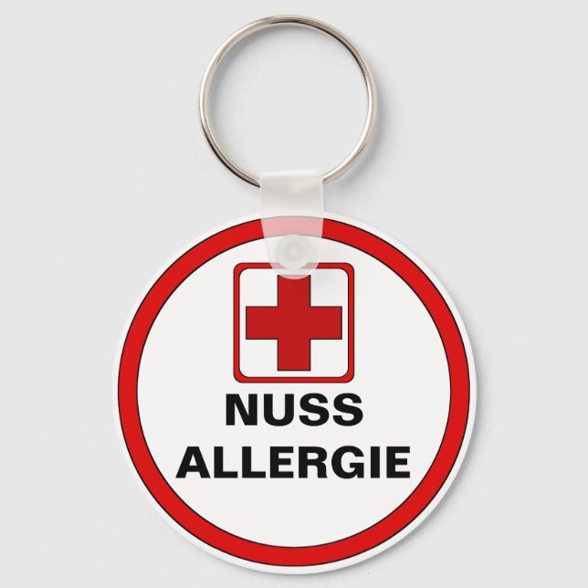 Llavero Estima - NUEZ alergia (Anverso)