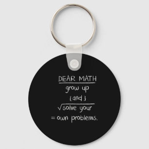 Llavero Estimada cita divertida de matemáticas