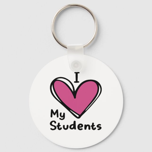 Llavero Estimado estudiante detrás de mí (Anverso)