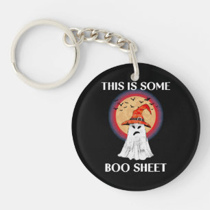 Llavero Esto Es Alguna Hoja De Boo Halloween Fantasma Dive
