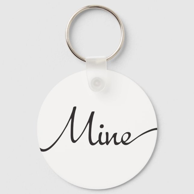 Llavero Esto es mío (Anverso)