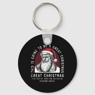 Llavero Esto Va A Ser Un Gran Navidad Trump
