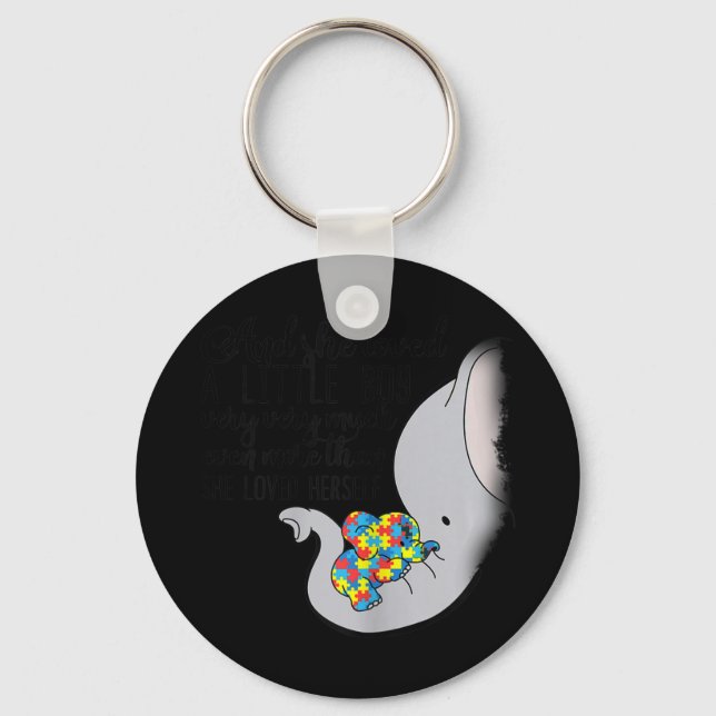 Llavero Esto Y A Ella Le Encantaba Mucho A Un Pequeño Much (Anverso)